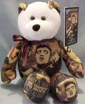 elvis stuffed teddy bear